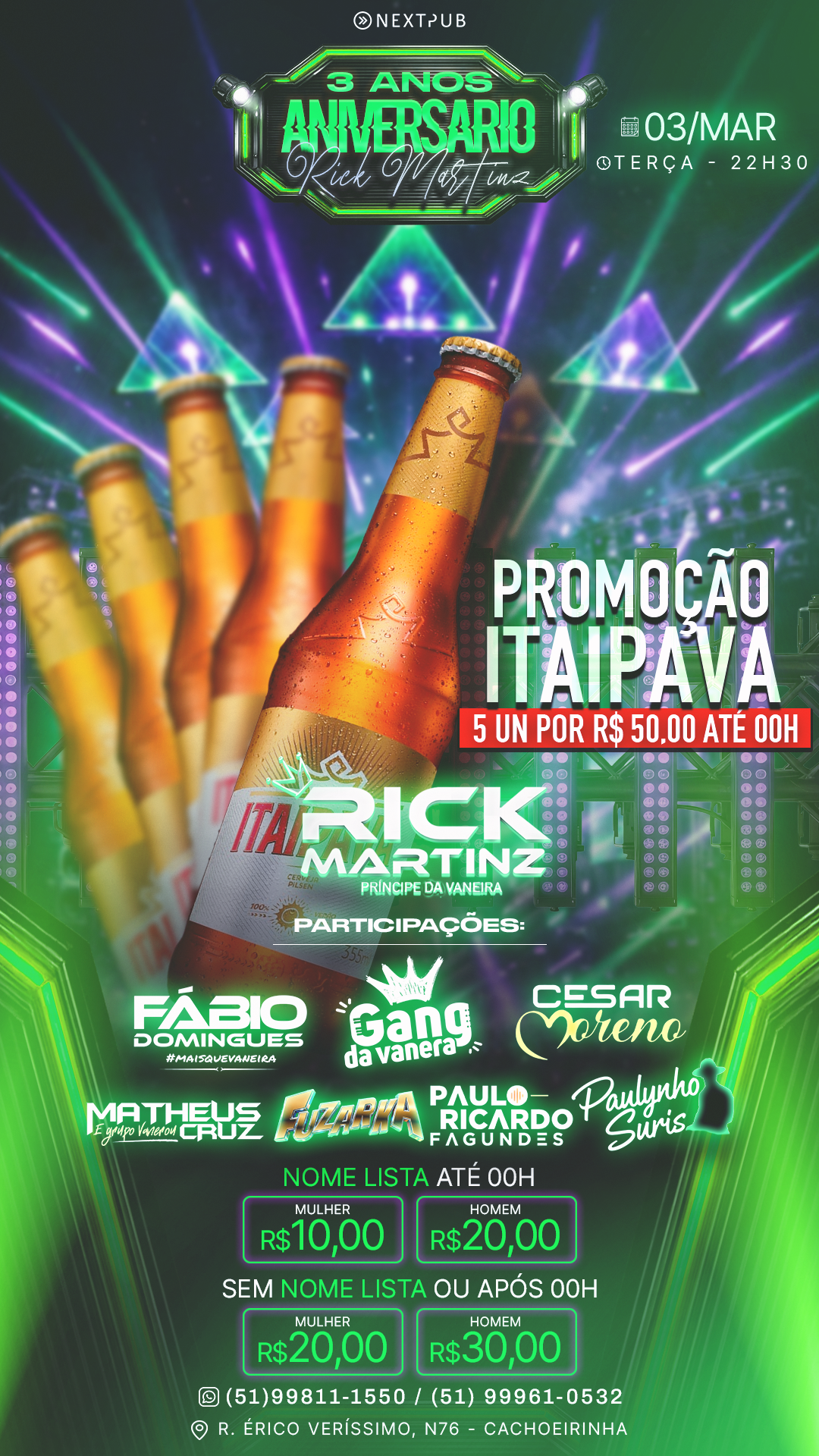 NEXT PUB 03.03 PROMO