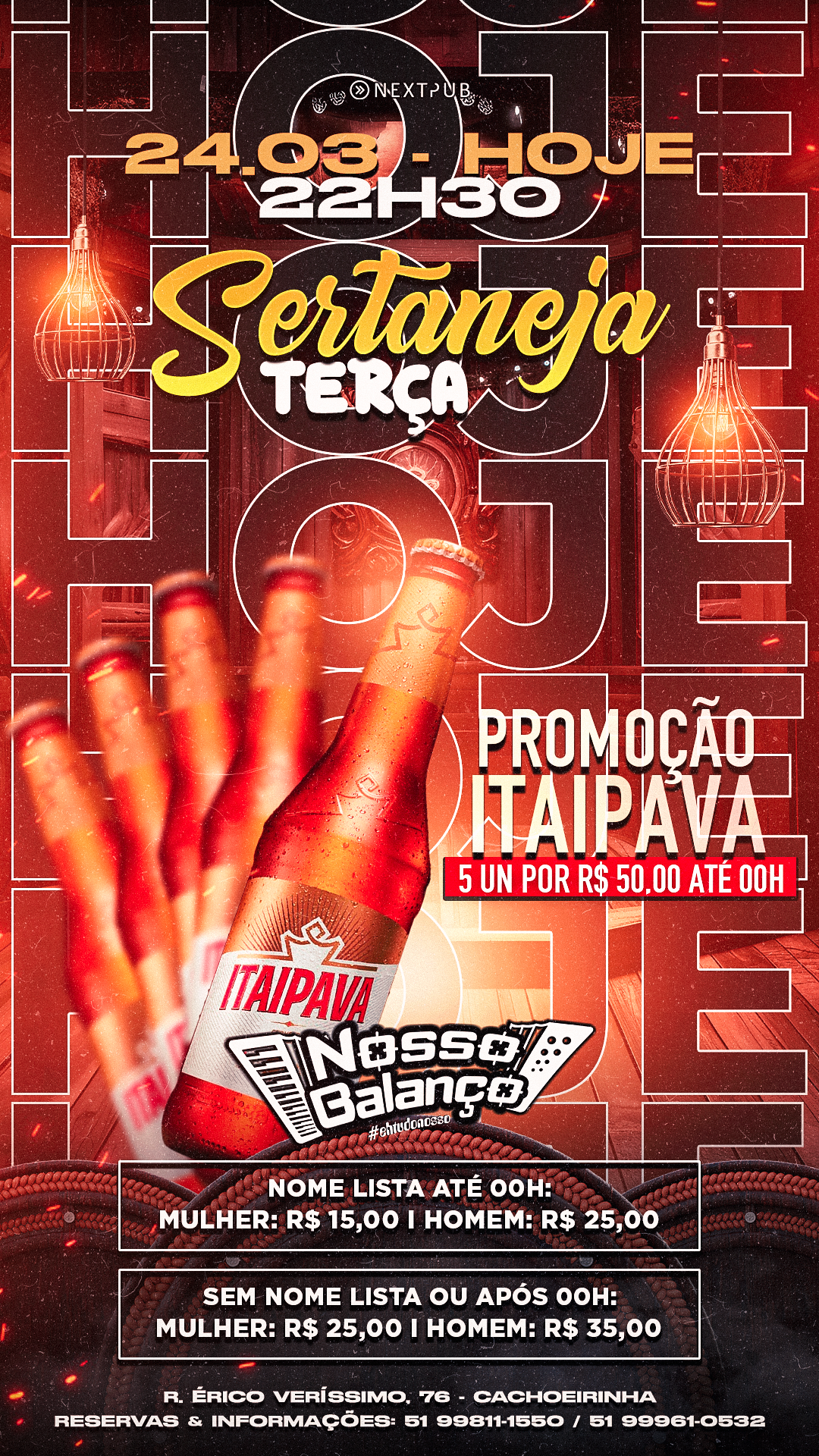 NEXT PUB 24.03 PROMO HOJE